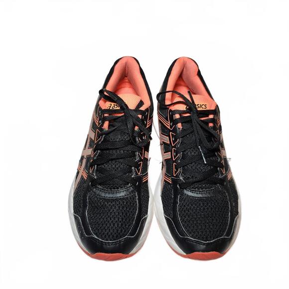 ASICS Women's Gel-Contend 5 Running Sneakers Black Pink Size 7 - Picture 4 of 8